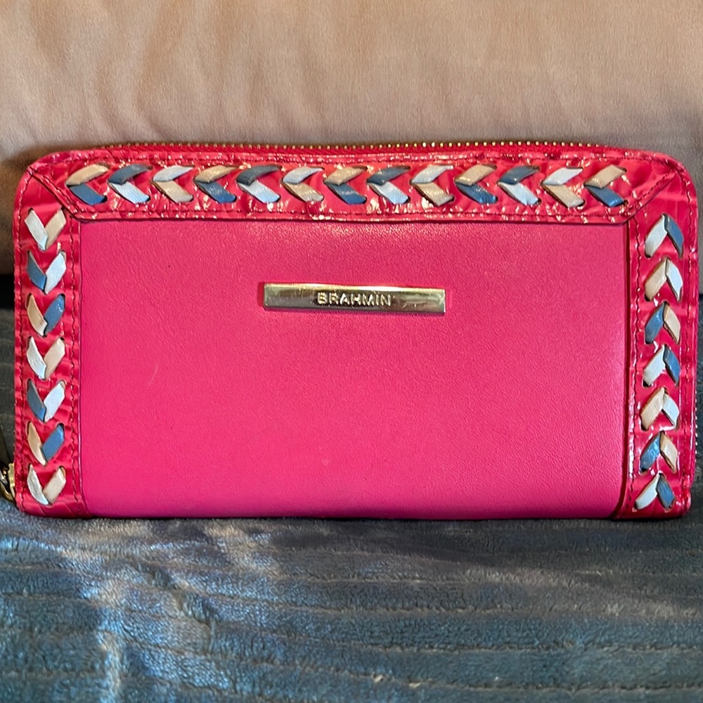 Brahmin Wallet Pink